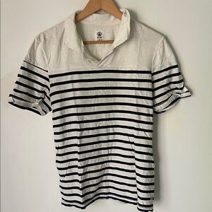 Classic Striped Polo Shirt